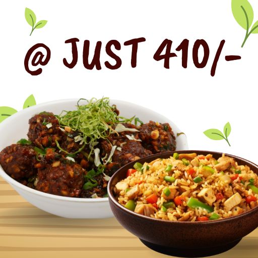 Manchurian Dry + Fried Rice @ Just 410/-